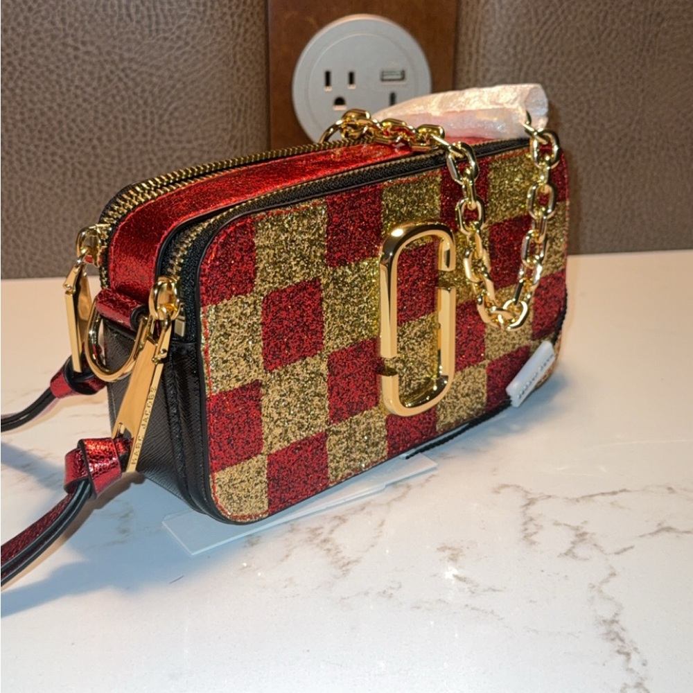 The Snapshot crossbody Red, Gold, black $395 - Picture 10 of 11